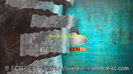 撕开金属标志显示LOGO演绎AE模板 Videohive Metal Peal-off Logo Reveal 6180474的图片1