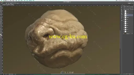 超逼真兽人形象概念艺术绘画训练视频教程 GUMROAD ORC REALISTIC PORTRAIT TUTORIA...的图片8