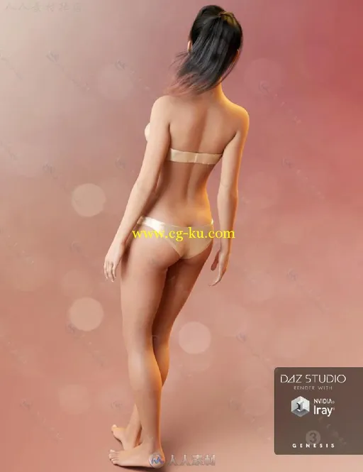 DAZ3D超美丽定制美女3D模型合辑的图片3