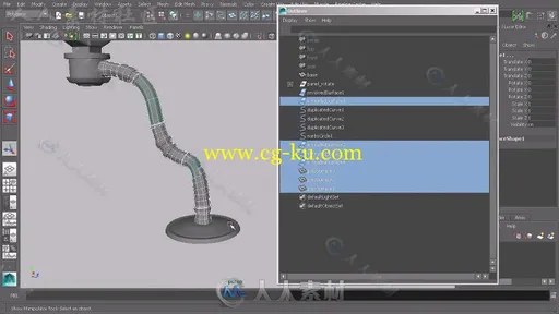 Maya2014建模技术快速入门视频教程的图片1