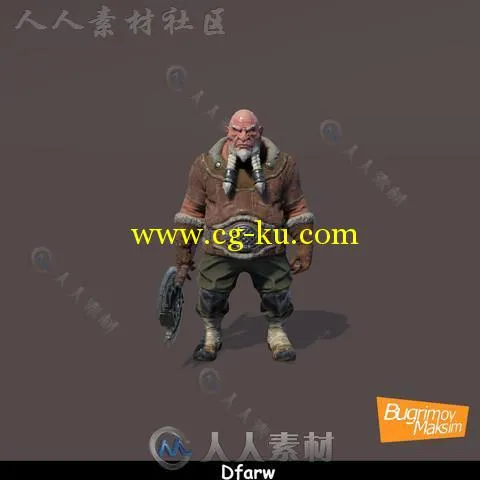 RPG幻想人形生物角色模型Unity3D素材资源的图片1