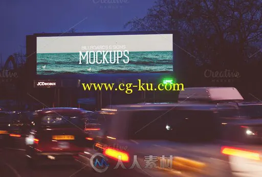 大型户外广告牌展示PSD模板Billboards - Mockups v02的图片3