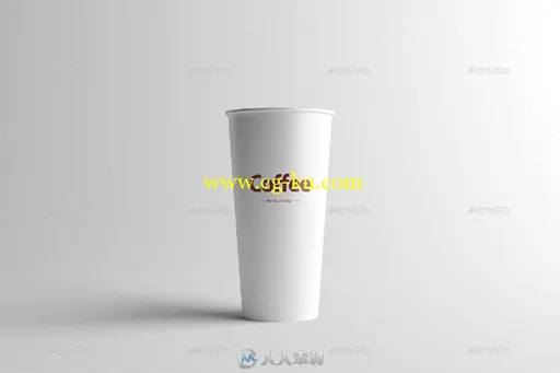 两款一次性咖啡大杯展示PSD模板Paper Coffee Cup Mock-Up - Large的图片3