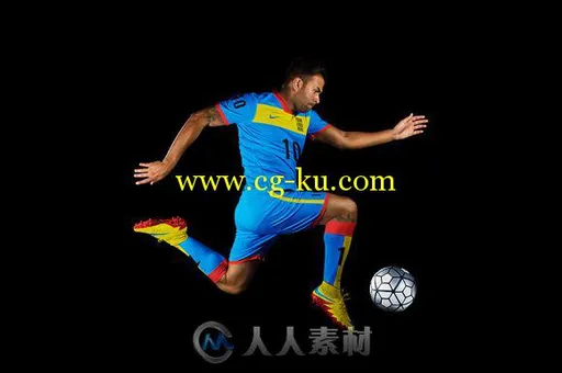 足球射门动作展示PSD模板Soccer_Volley_III_PSD_Mockup_Temp_的图片3