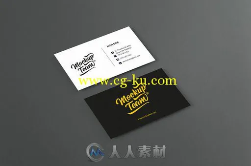 工作物品品牌展示第三版PSD模板Stationery Branding Mock-Up V3的图片3