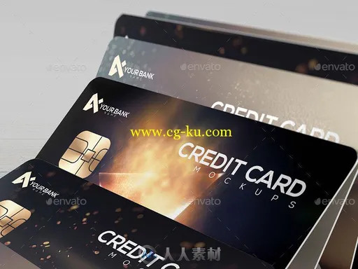 信用卡设计展示PSD模板membership-credit-cards-mockup的图片12