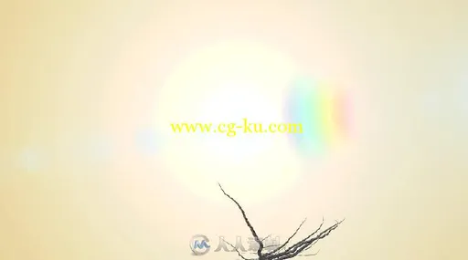 枝叶生长飞散标志显示LOGO演绎AE模板 Videohive Flying Leaves Logo Reveal 5600095的图片2