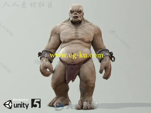 巨魔生物角色模型Unity3D素材资源的图片2