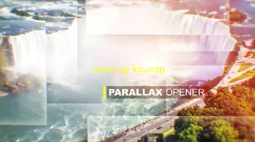 时尚梦幻视差幻灯片相册动画AE模板 Videohive Parallax Opener 17869923的图片11