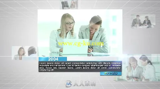 时尚公司业务时间轴宣传动画AE模板 Videohive Business Timeline 6077053的图片3