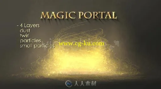 酷炫魔术门户宣传片AE模板 Videohive Magic Portal 6338292的图片3