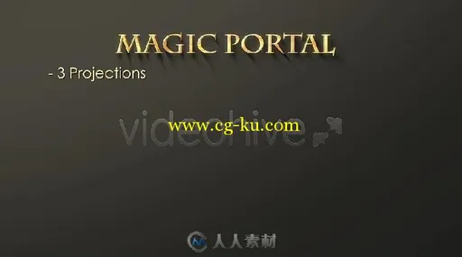 酷炫魔术门户宣传片AE模板 Videohive Magic Portal 6338292的图片4