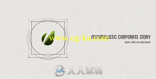 简约企业故事宣传动画AE模板 Videohive Minimalistic Corporate Story 7470582的图片1