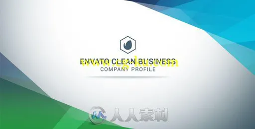 干净简单的公司业务简介宣传AE模板VideohiveClean Business Company Profile 1788...的图片1