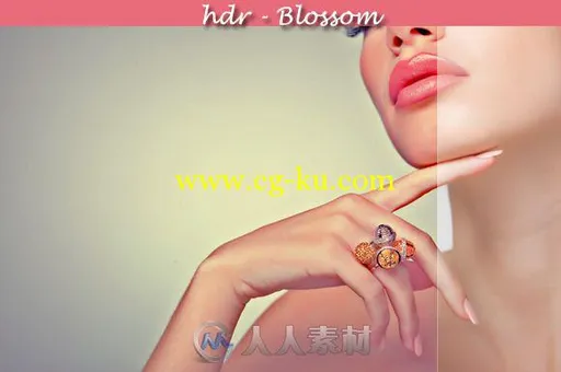 美女盛开高动态HDR照片处理特效PS动作HDR - Blossom PS Action 39612的图片2