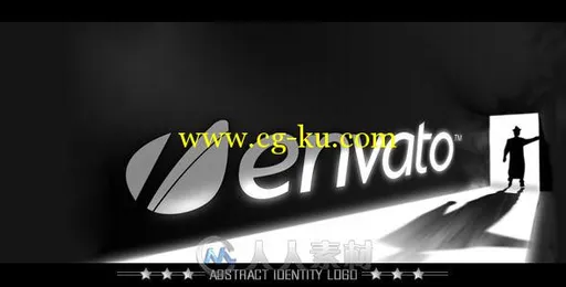 酷炫阴影识别标志LOGO演绎AE模板 Videohive Logo Shadow Ident 3216597的图片1