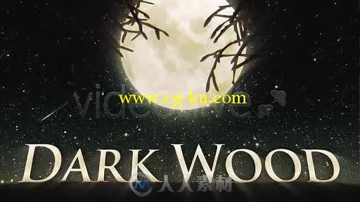 炫酷阴暗的森林幻灯片电影开场AE模板 Videohive Dark Wood 97362的图片3
