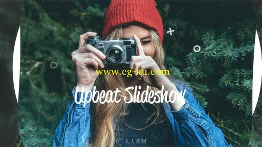 时尚快乐的幻灯片相册动画AE模板 Videohive Upbeat Slideshow 17743855的图片3