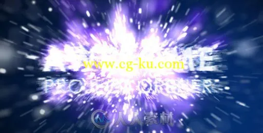 彩色粒子爆炸标志显示LOGO演绎AE模板 Videohive Particle Explosion - Full HD 12...的图片1