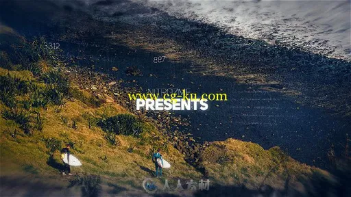 优雅简单的视差幻灯片相册动画AE模板 Videohive Cinematic Slideshow 17922075的图片3