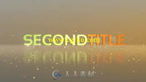 豪华的文字字幕标题动画AE模板 Videohive Luxe Titles 272367的图片2