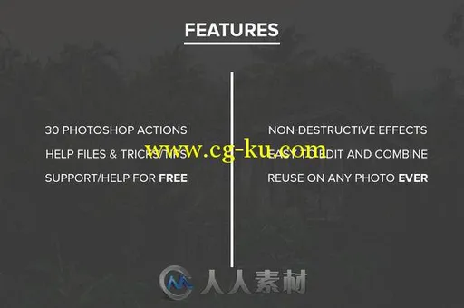 刷色特效PS动作FilterGrade - Color Wash的图片1