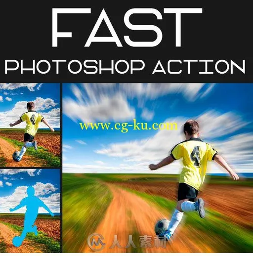 运动加速特效PS动作graphicriver-11365546-fast-photoshop-action的图片2