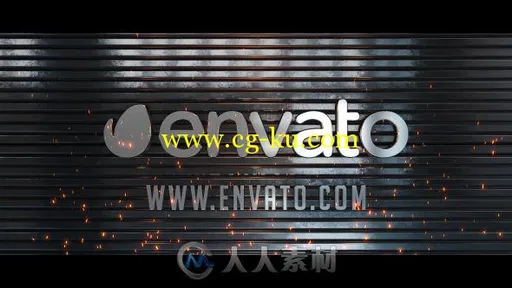 史诗3D金属标志LOGO演绎AE模板 Videohive Epic 3D Metal Logo 18125258的图片1