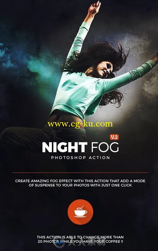 夜色舞动特效PS动作EM-graphicriver-16088289-night-fog-v2-action的图片3