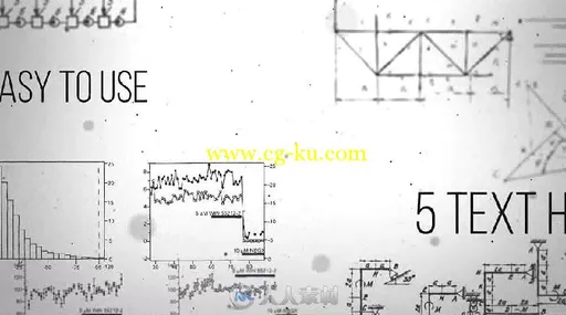 物理科学公式流行电影开场AE模板 Videohive Physical Science Opener 18089940的图片3