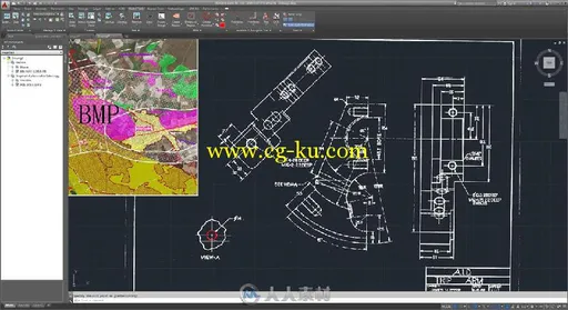 Autodesk AutoCAD专业制图软件V2017.1版 AUTODESK AUTOCAD 2017.1 WIN X64的图片2