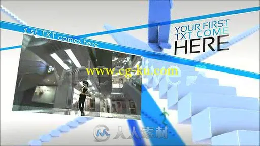 创意楼梯演示幻灯片产品宣传AE模板 Videohive Stairs presentation 151457的图片3