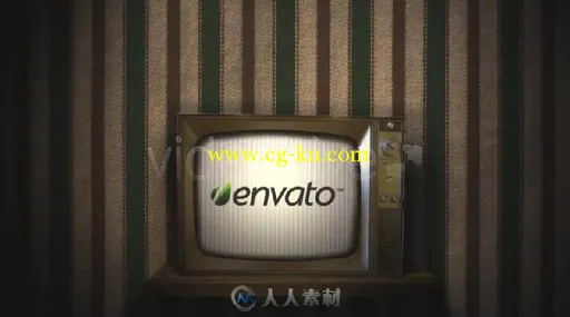 创意旧破电视影视片头AE模板 Videohive Old Broken TV 693961的图片3