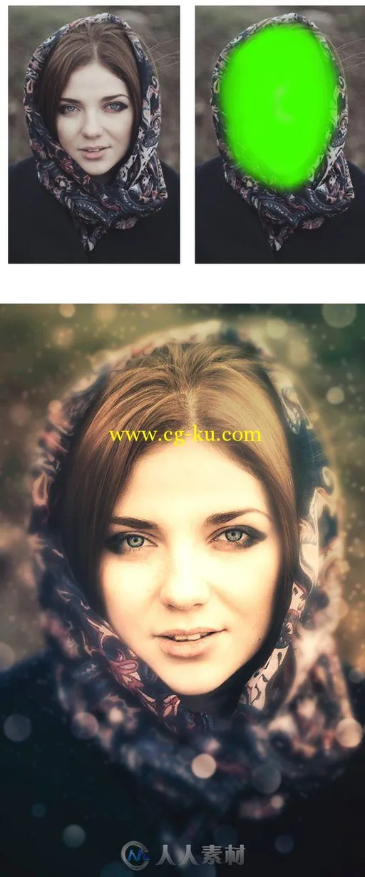 高级梦幻特效PS动作graphicriver-17382102-advanced-soft-focus-photoshop-action的图片1