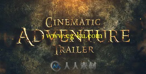 史诗级冒险电影预告片AE模板 Videohive Cinematic Trailer 17757709的图片1