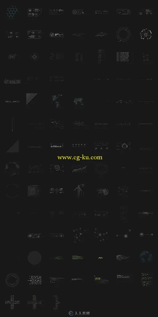 终极高科技Logo制作器AE模板 Videohive Ultimate Hi-Tech Logo Generator 17928785的图片1