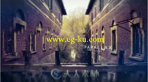 优雅和简单的视差幻灯片相册动画AE模板 Parallax Slideshow 17642152 Videohive的图片1