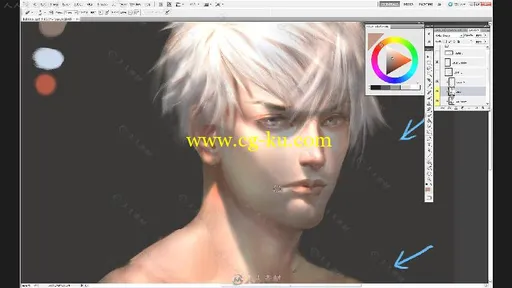 男性角色绘画光影照明技术视频教程 Gumroad Different Light and shadow tutorial ...的图片3