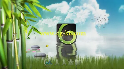 时尚漂亮的自然标志显示LOGO演绎AE模板 Videohive Nature Logo Revealer的图片1