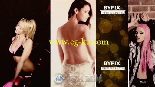 现代时尚动感时装秀宣传片AE模板 Videohive Fashion Show 5992321的图片5