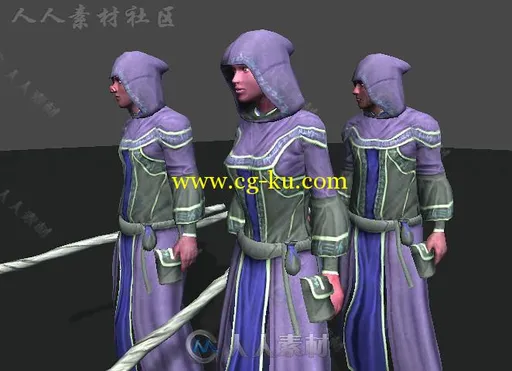 法师UMA角色模型Unity3D素材资源的图片12