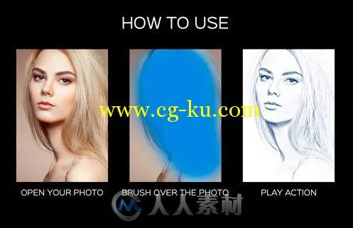 单色惊艳灵感第四版PS动作Inspiration V4的图片2