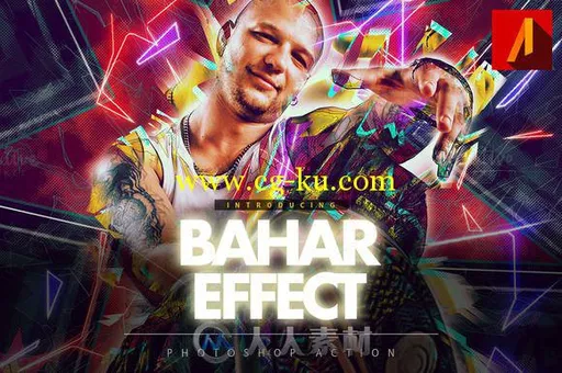 巴哈尔特效PS动作bahar effect photoshop action的图片1