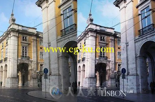 城市景象特效PS动作Lisbon Cityscape Actions的图片3