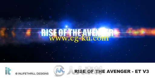 史诗级电影开场标题动画AE模板 Videohive Rise of the avenger - Epic trailer v3...的图片1