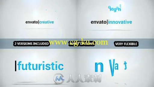 现代时尚幻灯片产品宣传AE模板 Videohive A Few Words 3240973的图片1