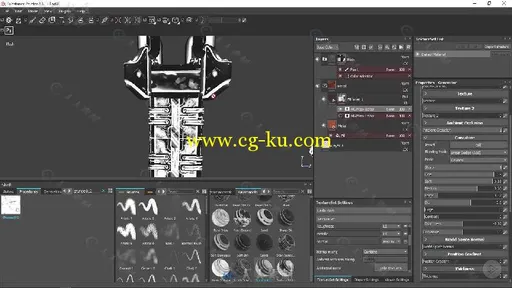 Substance Painter模块化结构游戏纹理制作视频教程 PLURALSIGHT REALISTIC TEXTURI...的图片4