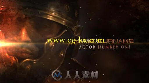 史诗级酷炫粒子幻灯片影视片头AE模板 Cinematic Epic Titles 7717701 Video...的图片1