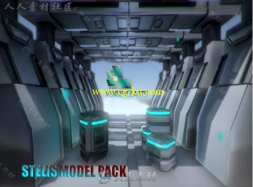 Stelis科幻环境模型Unity3D素材资源的图片2