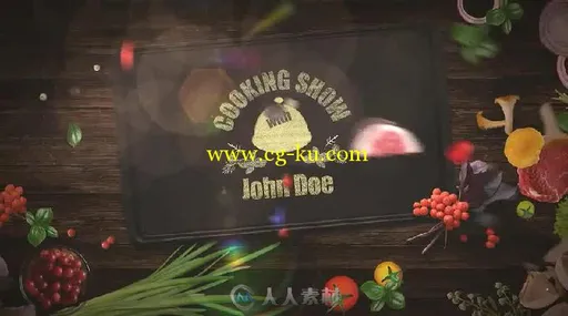 时尚美食厨房电视栏目AE模板 Videohive Cooking TV Show Pack 17674082的图片3